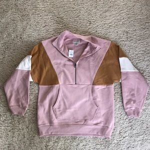American eagle half zip jacket